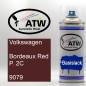 Preview: Volkswagen, Bordeaux Red P. 2C, 9079: 400ml Sprühdose, von ATW Autoteile West.